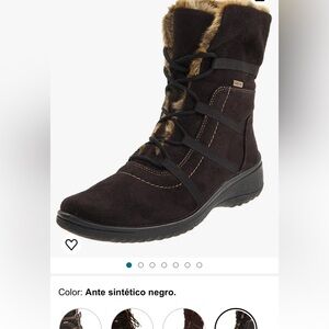 ARA Magaly Fur-trimmed Boot size 7.5. Brand New, never worn.